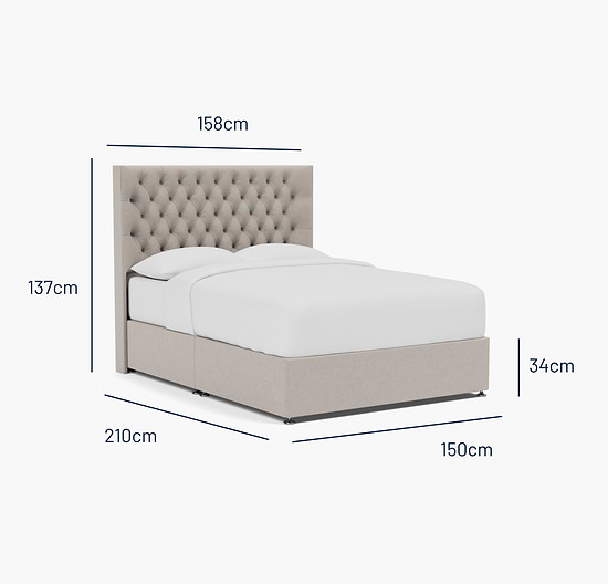Didsbury King Bed - No Storage