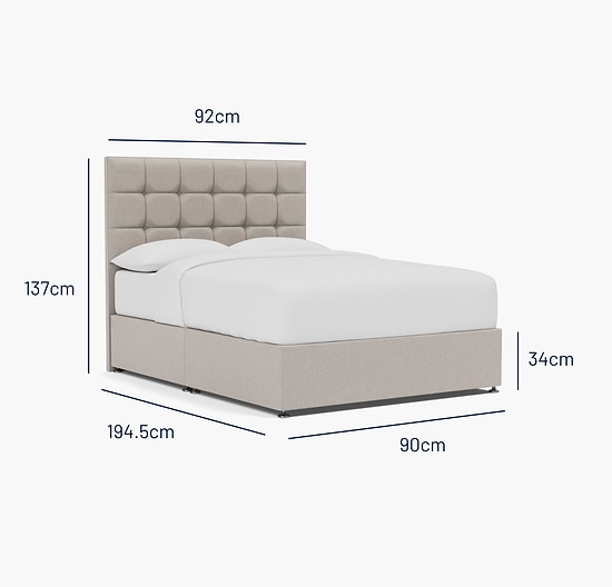 Hoxton Single Bed - No Storage