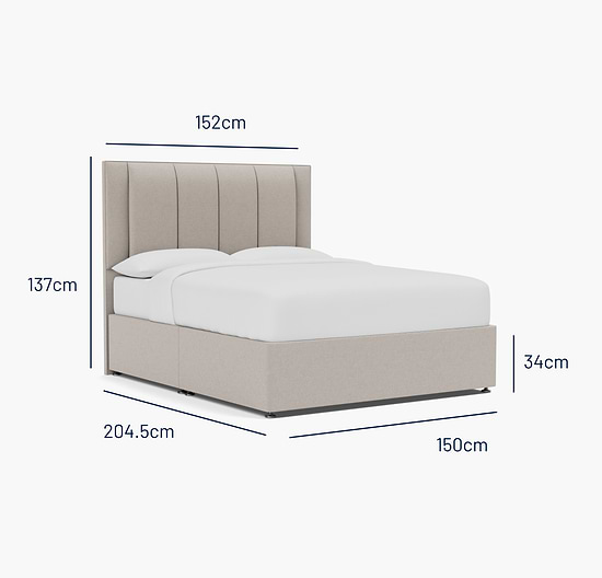 Kelham King Bed - No Storage