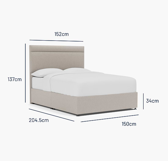 Ludlow King Bed - No Storage