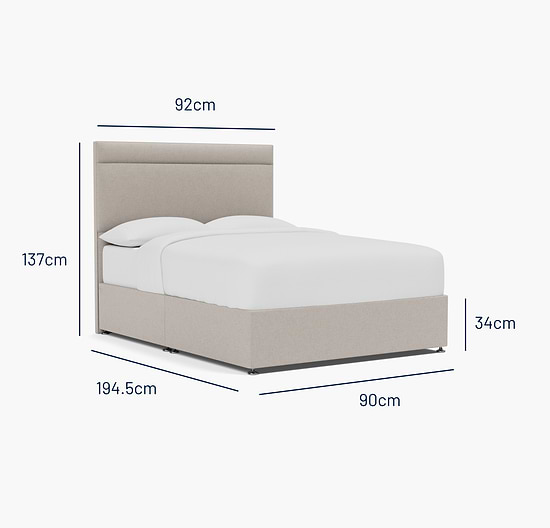 Ludlow Single Bed - No Storage