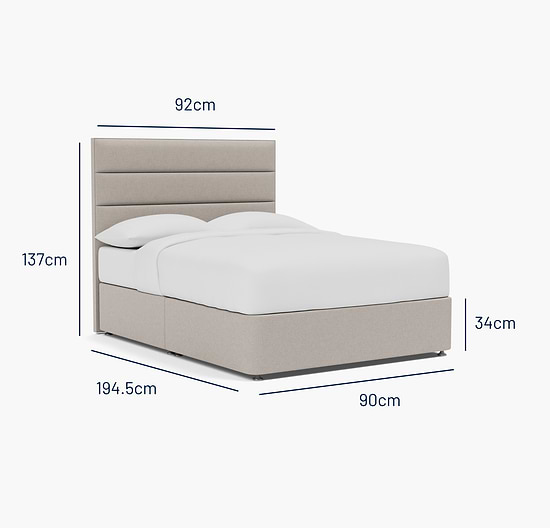 Wilmslow Single Bed - No Storage